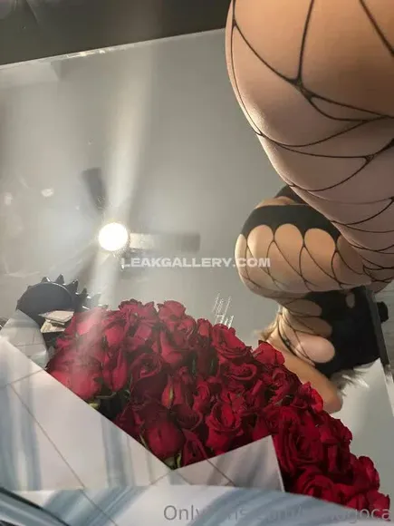 Sofia Gomez Fishnet Stockings Ass OnlyFans Photo Leaked