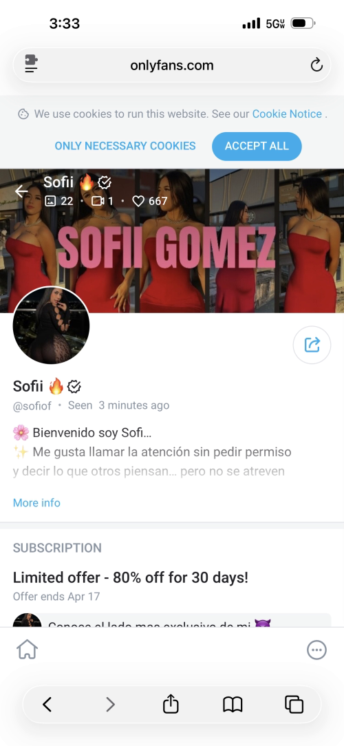 Sofia Gomez / Sofiiiiagomez Exclusive Leaked Nude OnlyFans #15281093