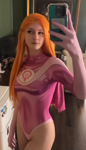 Soggyalien Pink Bodysuit Selfie OnlyFans Video Leaked