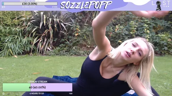 Sozzlepopp Black Bodysuit Leg Spread OnlyFans Video Leaked