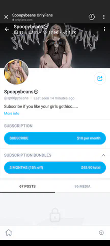 Sp00pybeans Exclusive Leaked Nude OnlyFans #14119665