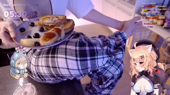 Squchan Plaid Pants Snack Time OnlyFans Video Leaked