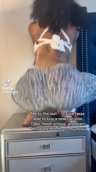 Stormiiy Leopard Leggings Twerk OnlyFans Video Leaked