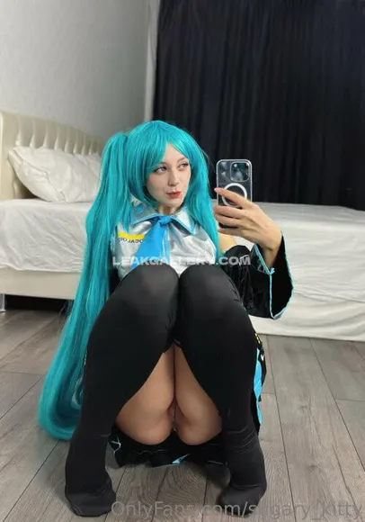 Sugary-kitty Thigh-High Stockings Tease OnlyFans Photo Leaked