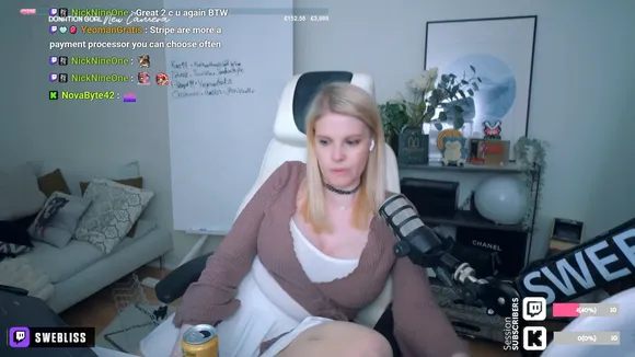 Swebliss White Top Tease OnlyFans Video Leaked