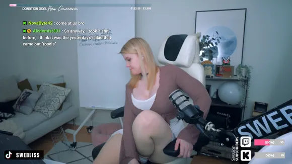 Swebliss Low-Cut Top Tease OnlyFans Video Leaked