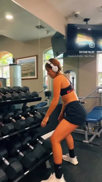 Sydney Lint Gym Shorts Ass Shake OnlyFans Video Leaked