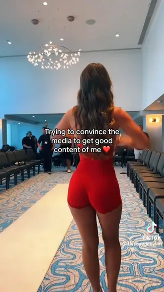 Sydney Lint Red Dress Ass Shake OnlyFans Video Leaked