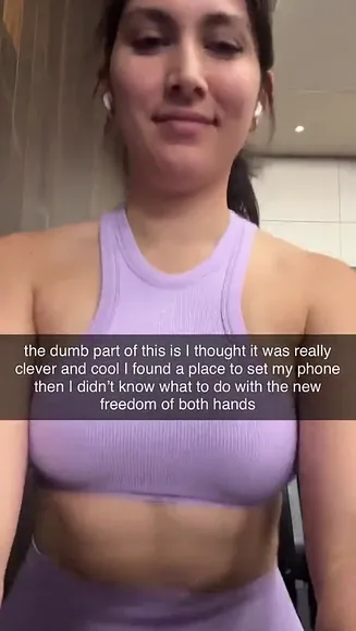 Sydsogood Purple Sports Bra Flex OnlyFans Video Leaked