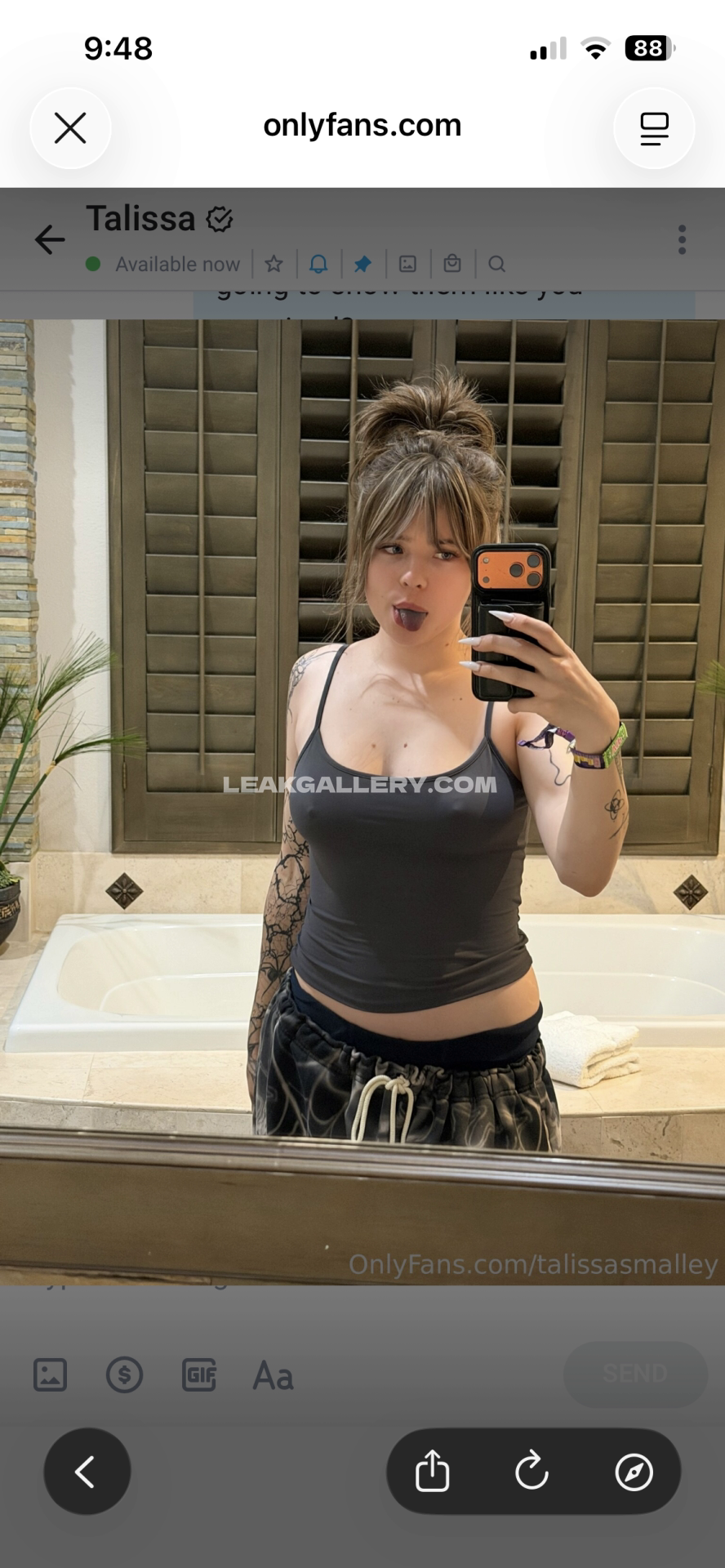 Talissasmalley / talissaamalley Эксклюзивная утечка обнаженных OnlyFans #13398514