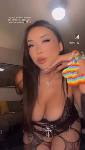 Taybby Lace Bra Tease OnlyFans Video Leaked