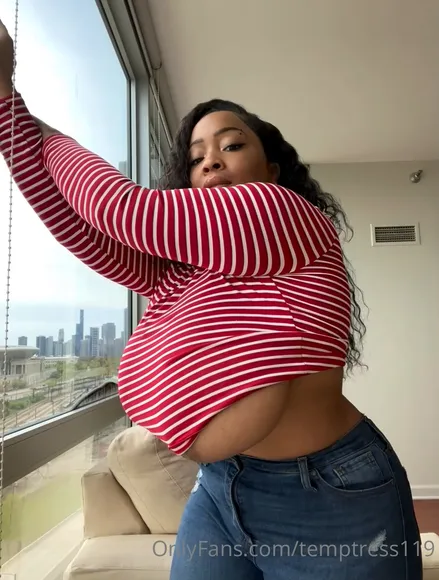 Temptress119 Striped Crop Top Tease OnlyFans Video Leaked