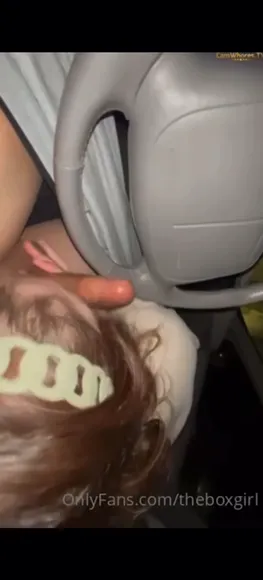 Theboxgirl Oral Sex In Car OnlyFans Video Leaked