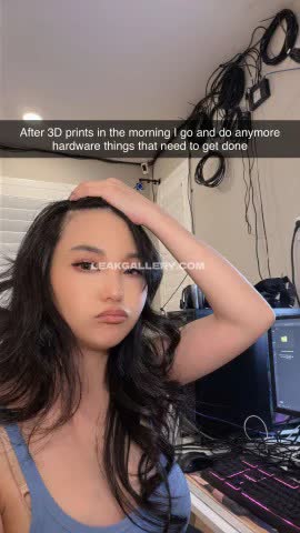 Thecodemiko Blue Tank Top Pose OnlyFans Photo Leaked