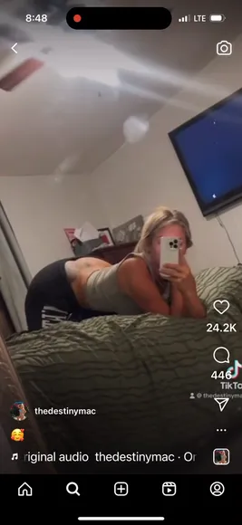Thedestinymac Bent Over Bed Pose OnlyFans Video Leaked