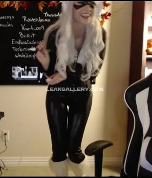 Thedizzykitten Latex Catsuit Tease OnlyFans Photo Leaked