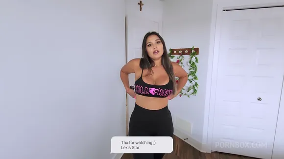 Thelexisstar Black Sports Bra Tease OnlyFans Video Leaked