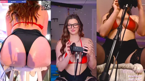 Thenicolet Red Bra Black Thong OnlyFans Video Leaked