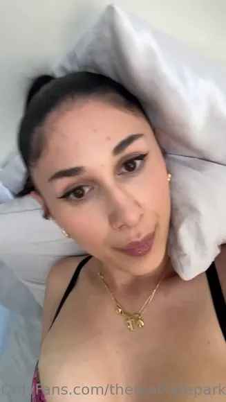 Therealkateparker Black Bra Tease OnlyFans Video Leaked