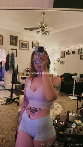 Thiccameron Tattooed Torso Selfie OnlyFans Photo Leaked