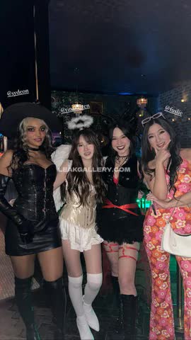 Tinakitten Group Photo With Friends OnlyFans Photo Leaked