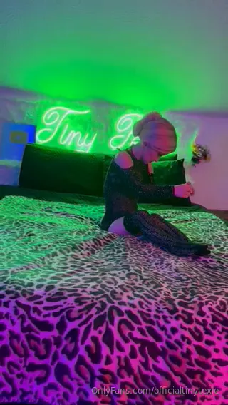 Tinytexie Sheer Bodysuit Tease OnlyFans Video Leaked