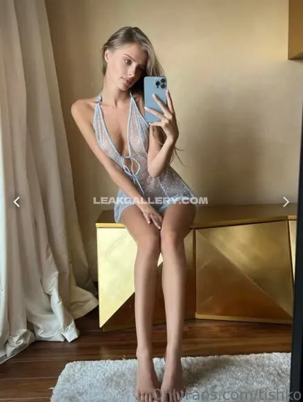 Tishko Sheer Bodysuit Selfie Pose OnlyFans Photo Leaked