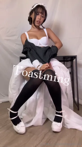 Toastming Maid Outfit Ass Play OnlyFans Video Leaked