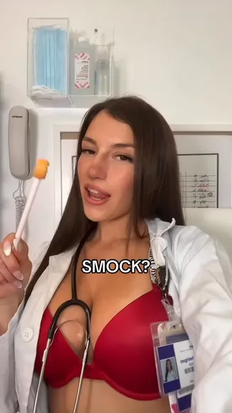 Trulyjasi Red Bra Under Lab Coat OnlyFans Video Leaked