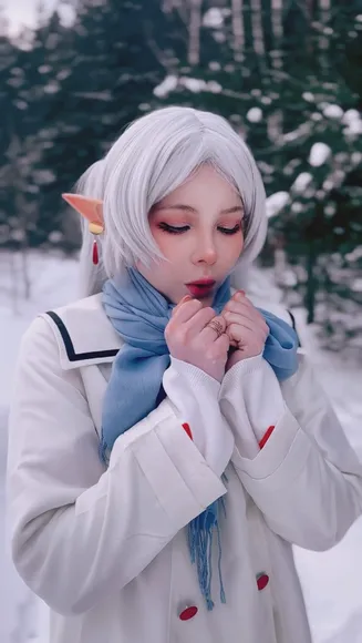 Tsukides Elf Ears Winter Coat OnlyFans Video Leaked
