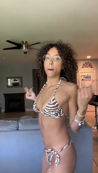Ttahlula Zebra Bikini Twerk OnlyFans Video Leaked