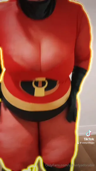 Udderlyadorable Red Bodysuit Tease OnlyFans Video Leaked