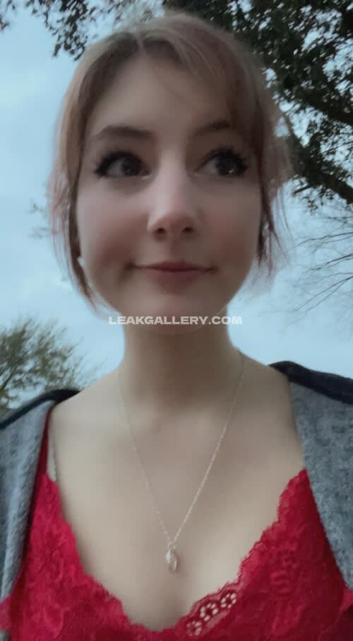 Valslittleblog Red Lace Top Tease OnlyFans Photo Leaked