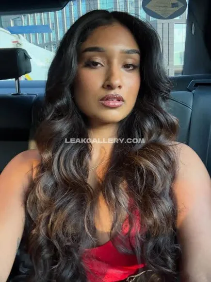 Varadasethu Red Lace Bra Tease OnlyFans Photo Leaked