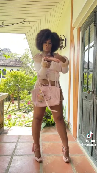 Varsenex Pink Crop Top Pose OnlyFans Video Leaked