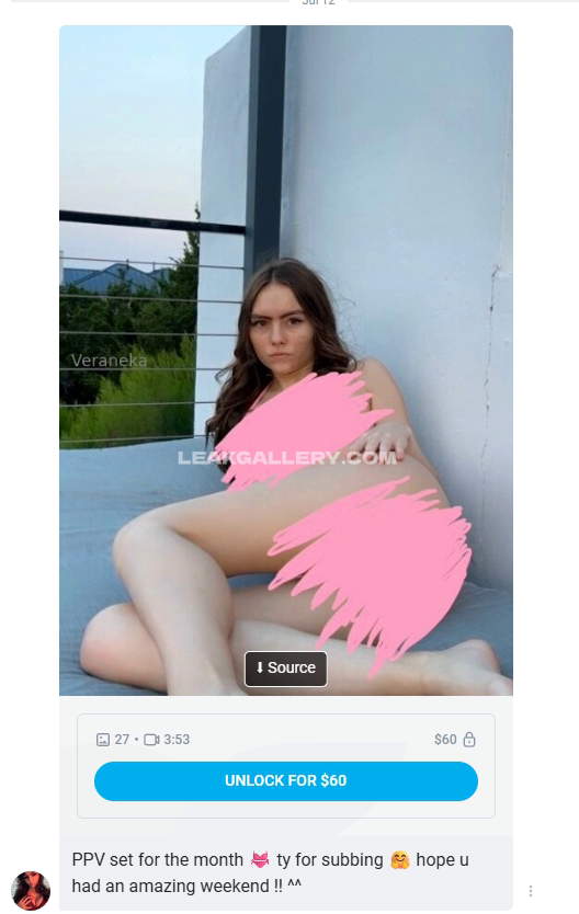 Veraneka Exclusive Leaked Nude OnlyFans #13338303