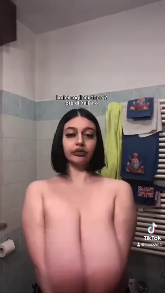 Vvalentinabonetalli Topless In Bathroom OnlyFans Video Leaked