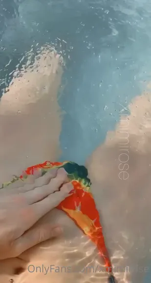 Xmimirose Tie Dye Thong Tease OnlyFans Video Leaked