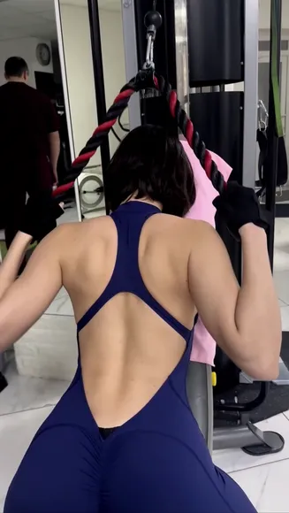 Xnekomi Backless Bodysuit Gym OnlyFans Video Leaked