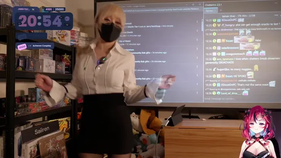 Xsaiiren Office Outfit Tease OnlyFans Video Leaked