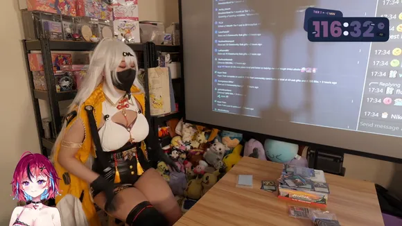 Xsaiiren Cleavage-Showing Cosplay Outfit OnlyFans Video Leaked