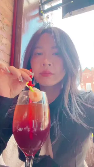 Yukitorisauce Sipping Cocktail With Straw OnlyFans Video Leaked
