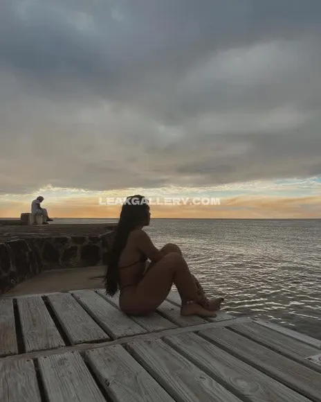 Zamirasgarcia Bikini Seated By Ocean OnlyFans Photo Leaked