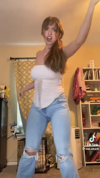 Zoe Ebarb Tight White Top Twerk OnlyFans Video Leaked