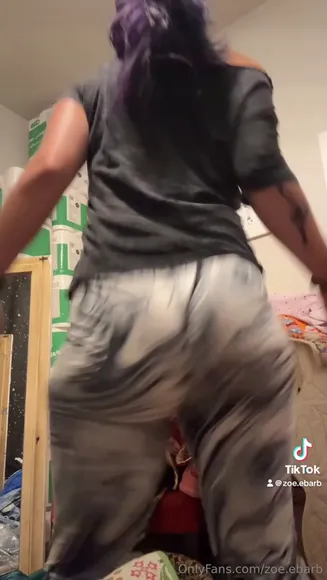 Zoe Ebarb Tight Leggings Ass Grind OnlyFans Video Leaked