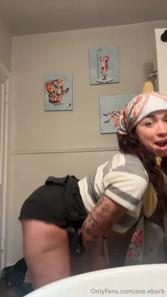Zoe Ebarb Bent Over Ass View OnlyFans Video Leaked